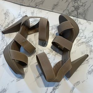 Cielo Guess Beige Ankle Strap Heels